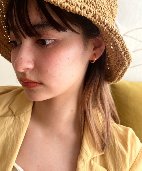 ciite'(シーテ)の「【 金属アレルギー対応 】 シンプルフープイヤリング 3ペアセット サージカルステンレス (両耳用)(イヤリング・レディース・ゴールド/シルバー・FREE)」の7枚目の写真