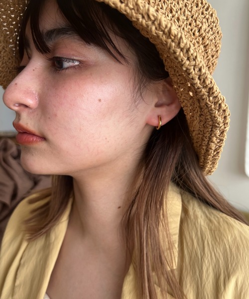 ciite'(シーテ)の「【 金属アレルギー対応 】 シンプルフープイヤリング 3ペアセット サージカルステンレス (両耳用)(イヤリング・レディース・ゴールド/シルバー・FREE)」の11枚目の写真