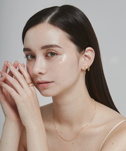 ciite'(シーテ)の「【 金属アレルギー対応 】 シンプルフープイヤリング 3ペアセット サージカルステンレス (両耳用)(イヤリング・レディース・ゴールド/シルバー・FREE)」の13枚目の写真