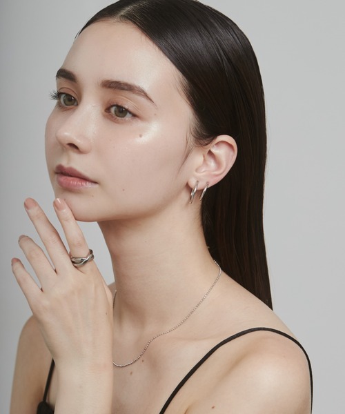 ciite'(シーテ)の「【 金属アレルギー対応 】 シンプルフープイヤリング 3ペアセット サージカルステンレス (両耳用)(イヤリング・レディース・ゴールド/シルバー・FREE)」の17枚目の写真