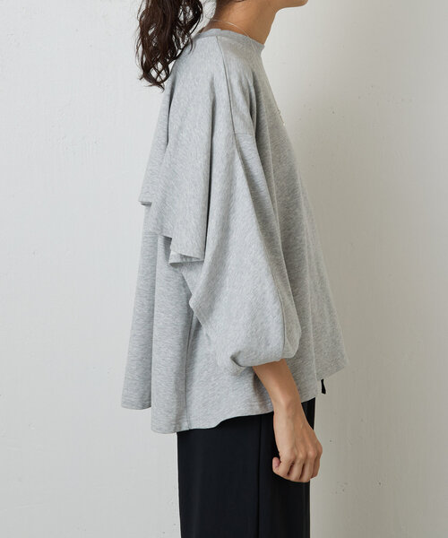 BEARDSLEY（ビアズリー）の「うしろフリルトレーナー（Tシャツ