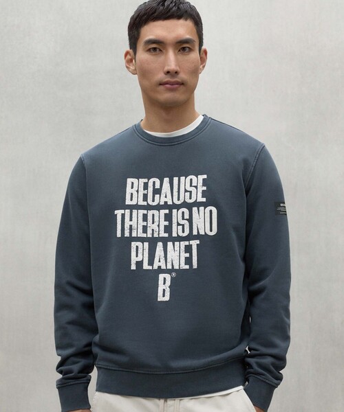 【セール】BARDER BECAUSE スウェット / BARDERALF SWEATSHIRT MAN（Tシャツ/カットソー）｜ECOALF（エコアルフ）