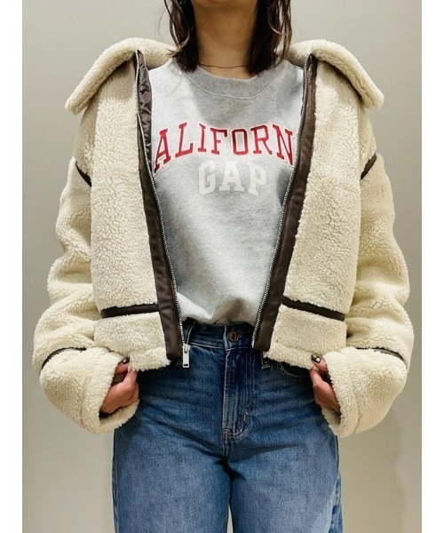 【GAP】ギャップ　裏ボア　モッズコート　0130 GAP（ギャップ）の「ボア裏地 フィッシュテール パーカー