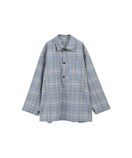 CLANE クラネ CHECK POCKET OVER SHIRT サイズ1 【公式通販】