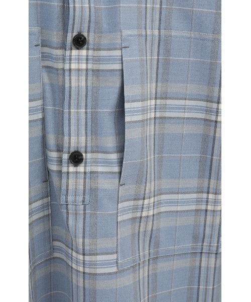 CLANE（クラネ）の「CLANE/クラネ/CHECK POCKET OVER SHIRT/17122-4232
