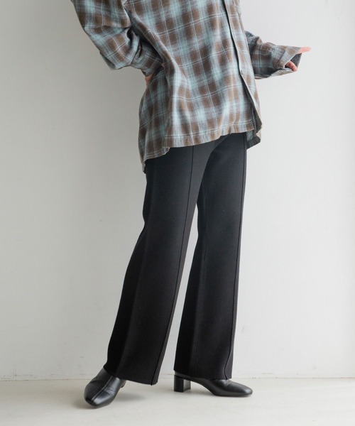 LOWRYS FARM（ローリーズファーム）の「スムースニットパンツ 133530（その他パンツ・レディース・ブラウン/その他1/ブラック/その他・FREE）」の13枚目の写真