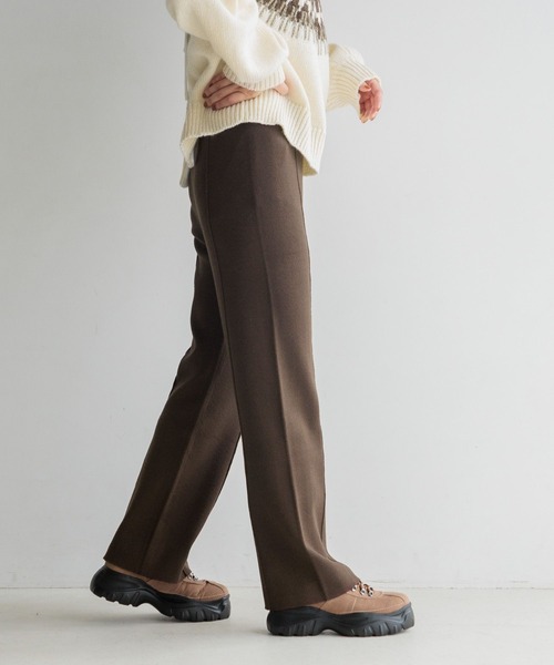 LOWRYS FARM（ローリーズファーム）の「スムースニットパンツ 133530（その他パンツ・レディース・ブラウン/その他1/ブラック/その他・FREE）」の18枚目の写真