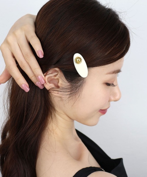 セール】オーバル ミニ クリップ（ヘアピン）｜CEMONEMO