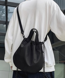 巾着ショルダーバッグ