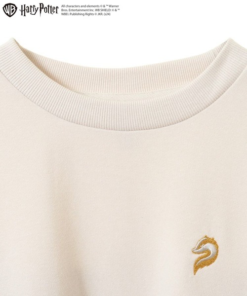 Green　Parks（グリーンパークス）の「ハリー・ポッター／サガラ刺繍裏毛プルオーバー（スウェット・レディース・ブルー/グリーン/オートミール/ベージュ・FREE）」の13枚目の写真