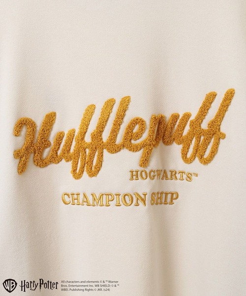 Green　Parks（グリーンパークス）の「ハリー・ポッター／サガラ刺繍裏毛プルオーバー（スウェット・レディース・ブルー/グリーン/オートミール/ベージュ・FREE）」の17枚目の写真