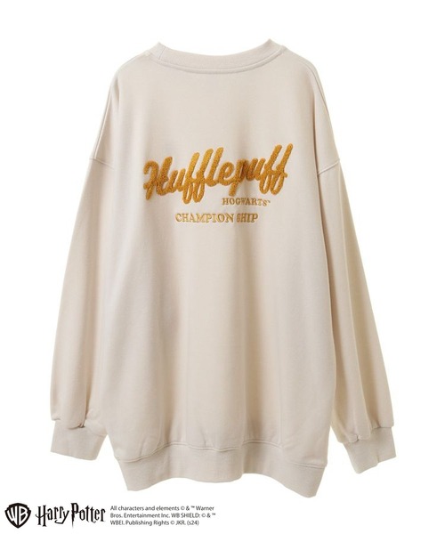 Green　Parks（グリーンパークス）の「ハリー・ポッター／サガラ刺繍裏毛プルオーバー（スウェット・レディース・ブルー/グリーン/オートミール/ベージュ・FREE）」の20枚目の写真