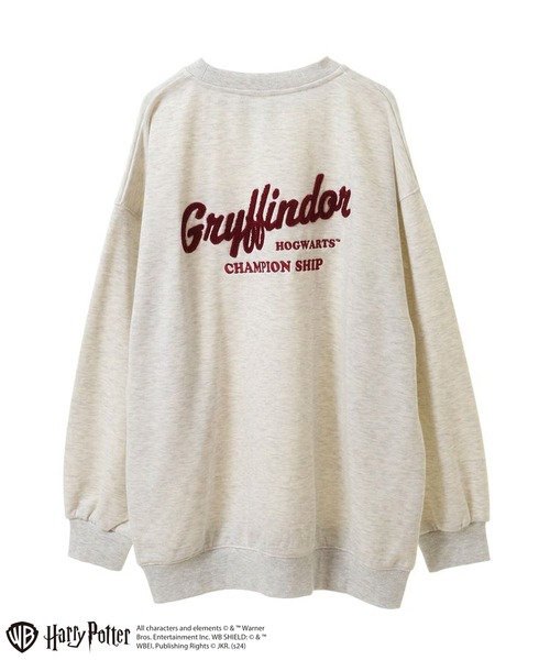 Green　Parks（グリーンパークス）の「ハリー・ポッター／サガラ刺繍裏毛プルオーバー（スウェット・レディース・ブルー/グリーン/オートミール/ベージュ・FREE）」の21枚目の写真