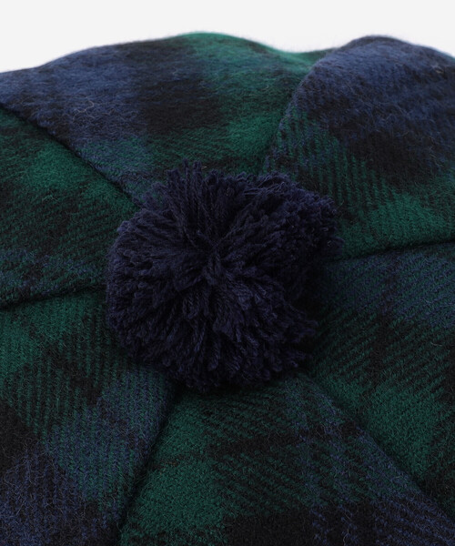 Bshop（ビショップ）の「Ingles Buchan | ポンポン ベレー UNISEX（ハンチング/ベレー帽・レディース・ブルー系その他/A/E/B/ブラック系その他・ONE）」の9枚目の写真