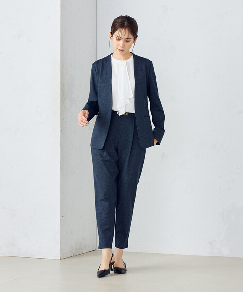 COMME CA ISM（コムサイズム）の「スクエアトゥブラックパンプス（パンプス・レディース・ブラック・24.5cm/23.5cm/22.5cm）」の4枚目の写真