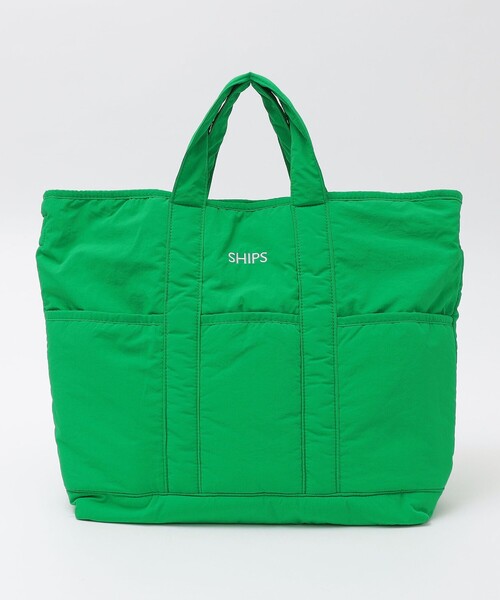 SHIPS（シップス）の「【WEB限定】SHIPS: 中綿 トート ショルダー バッグ（ショルダーバッグ・メンズ・ブルー/ブラック/グリーン・ONE SIZE）」の6枚目の写真