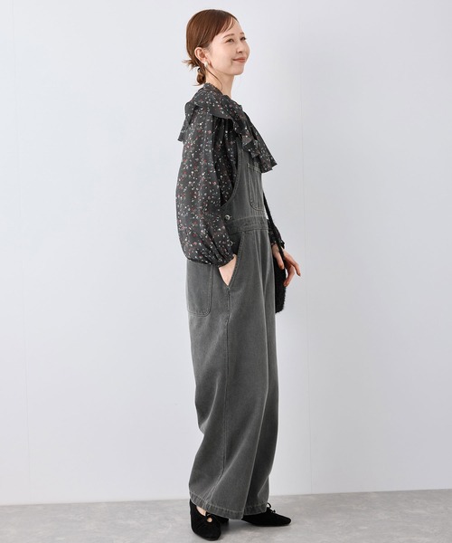 ROPE' PICNIC（ロペピクニック）の「フリルカラーブラウス（シャツ/ブラウス・レディース・ブラック/ブラック系その他/キナリ・38）」の11枚目の写真