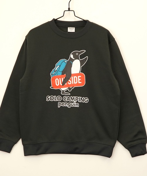 Burner(バーナー)の「【GROOVY STORE】フロントアニマルプリント裏起毛スウェットクルー(スウェット・メンズ・ホワイト/モカ/スミクロ/杢グレー/ホワイト系その他2/ダークグリーン/ブラック/スモークピンク・M/L/LL)」の10枚目の写真