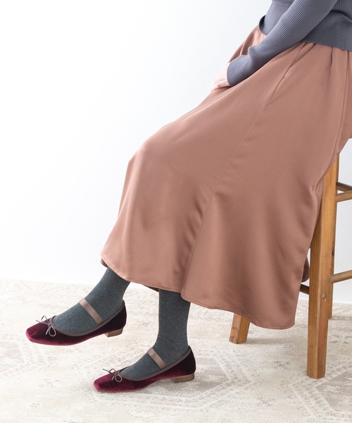 【セール】ゴムストラップソフトバレエシューズ(113-42224)JELLY BEANS(ジェリービーンズ)（パンプス）｜JELLY BEANS（ジェリービーンズ）