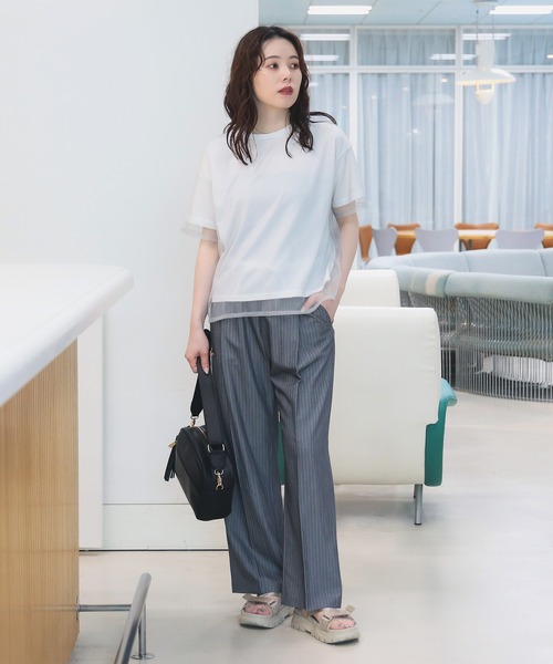 BEAMS HEART（ビームスハート）の「【オンオフ兼用】フリンジ ショルダーバッグ（ショルダーバッグ・レディース・オフホワイト/ブラック/ベージュ・ONE SIZE）」の5枚目の写真