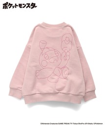 スウェット（ピンク/桃色系・バックプリント）ファッション通販