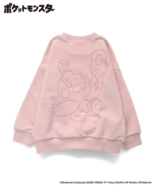 Pokemon/ポケットモンスター（ポケモン）】裏毛トレーナー（スウェット