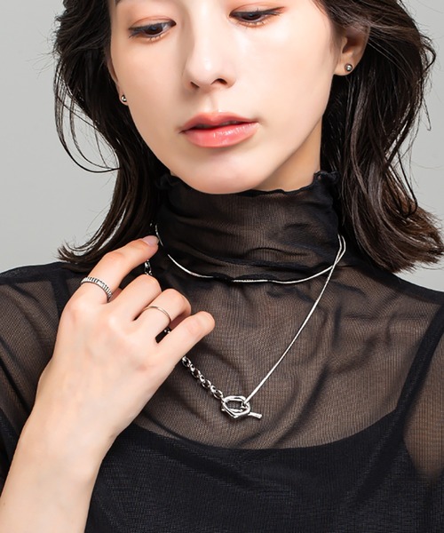 kirakiraShop(キラキラショップ)の「スタッズ リング(リング・レディース・シルバー/ゴールド・6号/7号/8号/#1/#3/#2)」の12枚目の写真