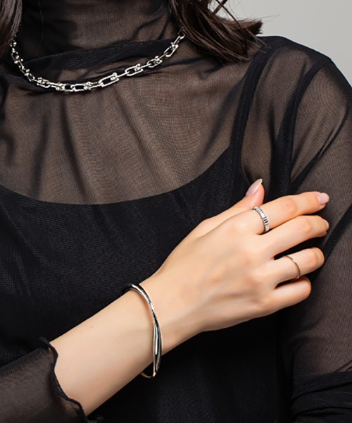 kirakiraShop(キラキラショップ)の「スタッズ リング(リング・レディース・シルバー/ゴールド・6号/7号/8号/#1/#3/#2)」の16枚目の写真
