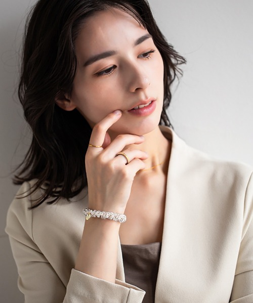 kirakiraShop(キラキラショップ)の「スタッズ リング(リング・レディース・シルバー/ゴールド・6号/7号/8号/#1/#3/#2)」の20枚目の写真