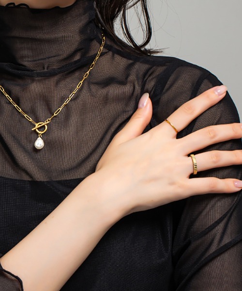 kirakiraShop(キラキラショップ)の「スタッズ リング(リング・レディース・シルバー/ゴールド・6号/7号/8号/#1/#3/#2)」の21枚目の写真