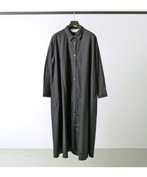 MidiUmi | Aラインシャツワンピース(シャツワンピース)