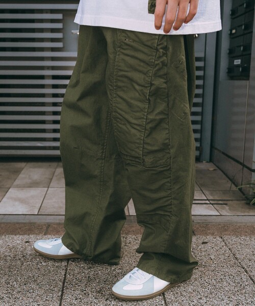 Subciety(サブサエティ)の「Military tent pants(その他パンツ・メンズ・オリーブ・X-LARGE/LARGE/MEDIUM/SMALL)」の22枚目の写真