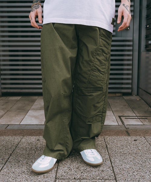Subciety(サブサエティ)の「Military tent pants(その他パンツ・メンズ・オリーブ・X-LARGE/LARGE/MEDIUM/SMALL)」の1枚目の写真