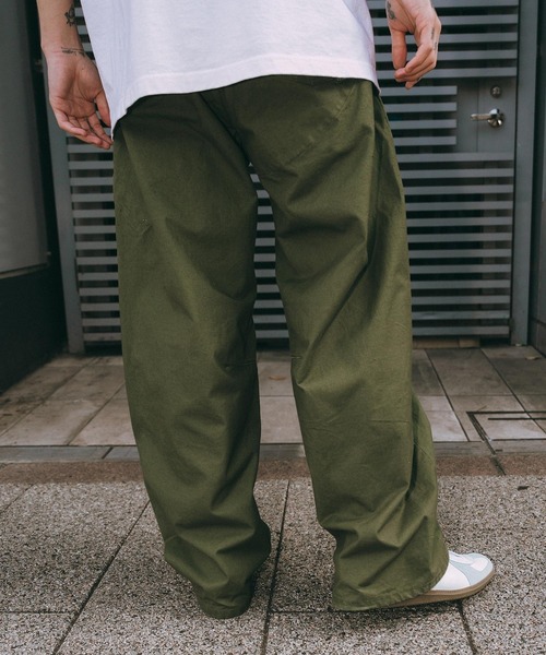 Subciety(サブサエティ)の「Military tent pants(その他パンツ・メンズ・オリーブ・X-LARGE/LARGE/MEDIUM/SMALL)」の7枚目の写真