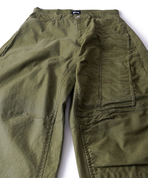 Subciety(サブサエティ)の「Military tent pants(その他パンツ・メンズ・オリーブ・X-LARGE/LARGE/MEDIUM/SMALL)」の2枚目の写真