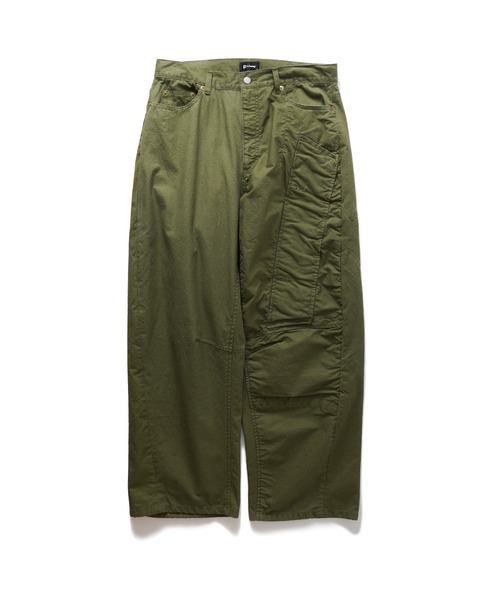 Subciety(サブサエティ)の「Military tent pants(その他パンツ・メンズ・オリーブ・X-LARGE/LARGE/MEDIUM/SMALL)」の5枚目の写真