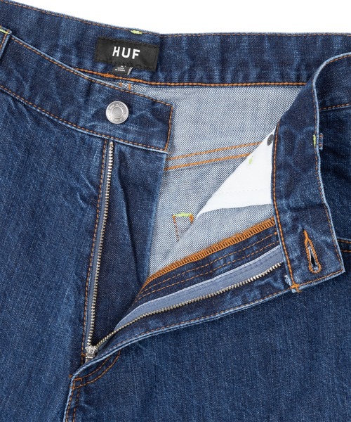 HUF(ハフ)の「CLASSIC DENIM PANT / HUF ハフ デニムパンツ(デニムパンツ・メンズ・ブラック/インディゴブルー/ノンウォッシュ・36inch/34inch/32inch/30inch/28inch)」の6枚目の写真