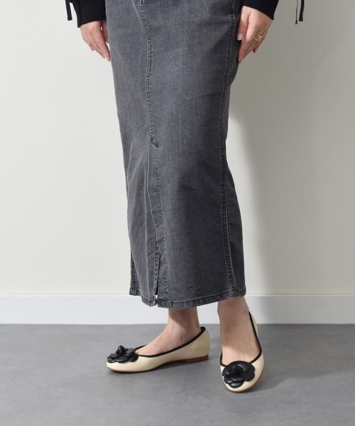 FABIO RUSCONI バレエシューズ ○ファビオルスコーニ FABIO RUSCONI バレエシューズ （ブラック