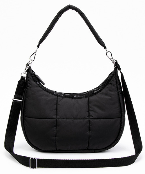 PUFFY N/S CONV HOBO タイムレスノワール（ショルダーバッグ）｜LeSportsac（レスポートサック）