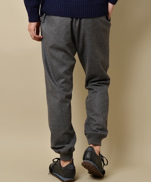 SHIPS JET BLUE(シップスジェットブルー)の「SHIPS JET BLUE(シップス ジェットブルー): T/W リブパンツ15FW■(その他パンツ・メンズ・ブラック/チャコールグレー/オリーブ/ネイビー・SMALL/LARGE/MEDIUM)」の7枚目の写真