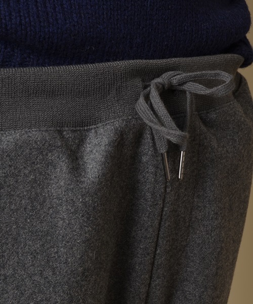 SHIPS JET BLUE(シップスジェットブルー)の「SHIPS JET BLUE(シップス ジェットブルー): T/W リブパンツ15FW■(その他パンツ・メンズ・ブラック/チャコールグレー/オリーブ/ネイビー・SMALL/LARGE/MEDIUM)」の8枚目の写真