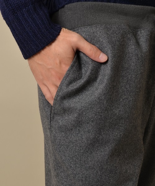 SHIPS JET BLUE(シップスジェットブルー)の「SHIPS JET BLUE(シップス ジェットブルー): T/W リブパンツ15FW■(その他パンツ・メンズ・ブラック/チャコールグレー/オリーブ/ネイビー・SMALL/LARGE/MEDIUM)」の9枚目の写真