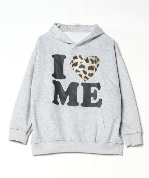 gossip！ロサンゼルス（ゴシップロサンゼルス）の「フード スウェット パーカー Y2K（パーカー・レディース・グレー/オフホワイト/ブラック・FREE）」の11枚目の写真