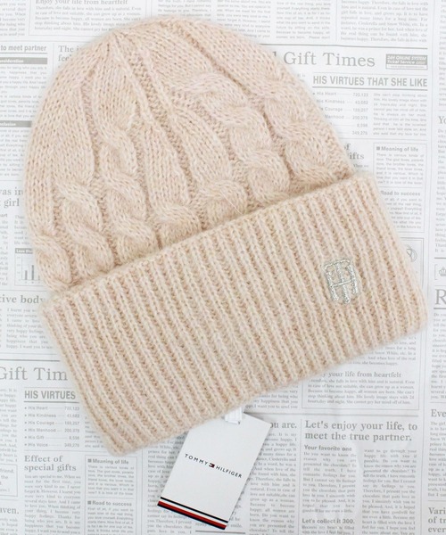 セール】マフラー ビーニー セット Tommy Hilfiger Women's