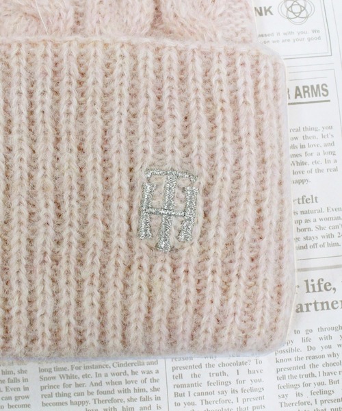 TOMMY HILFIGER（トミーヒルフィガー）の「マフラー ビーニー セット Tommy Hilfiger Women's Timeless Scarf Beanie Gp（マフラー・レディース・ピンク・OS）」の7枚目の写真