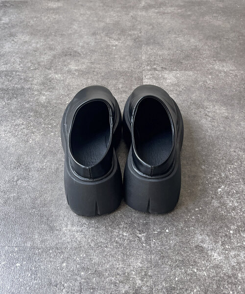 CPCM（シーピーシーエム）の「厚底ソールサボ（ブーツ・レディース・ブラック/ブラウン・MEDIUM/LARGE/SMALL）」の11枚目の写真