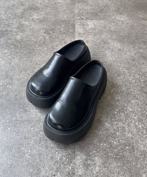 CPCM（シーピーシーエム）の「厚底ソールサボ（ブーツ・レディース・ブラック/ブラウン・MEDIUM/LARGE/SMALL）」の10枚目の写真