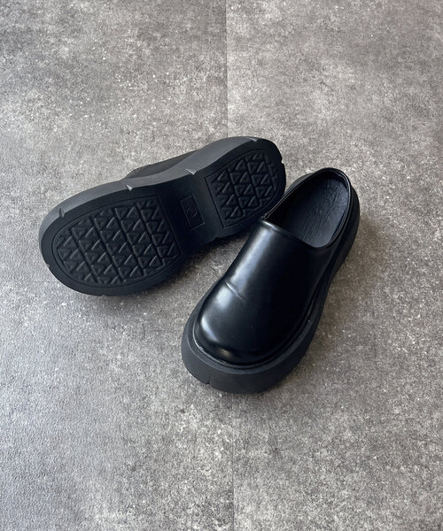 CPCM（シーピーシーエム）の「厚底ソールサボ（ブーツ・レディース・ブラック/ブラウン・MEDIUM/LARGE/SMALL）」の9枚目の写真