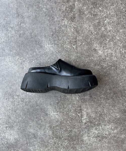 CPCM（シーピーシーエム）の「厚底ソールサボ（ブーツ・レディース・ブラック/ブラウン・MEDIUM/LARGE/SMALL）」の7枚目の写真