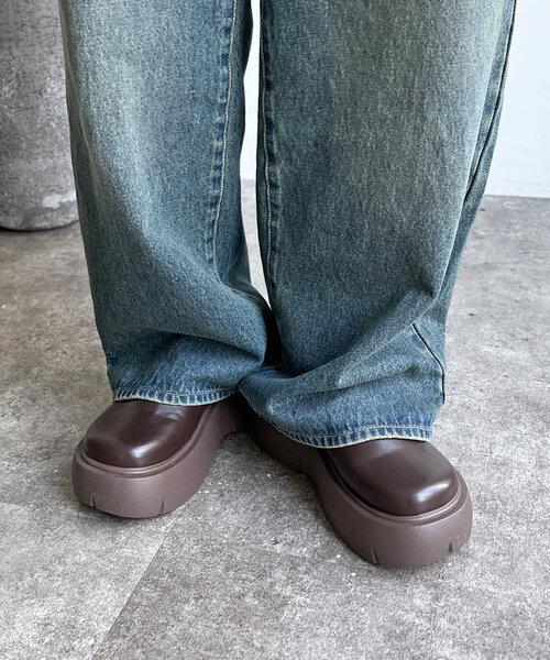 CPCM（シーピーシーエム）の「厚底ソールサボ（ブーツ・レディース・ブラック/ブラウン・MEDIUM/LARGE/SMALL）」の6枚目の写真